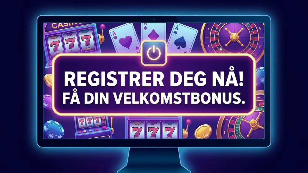 Registrer deg med bonus